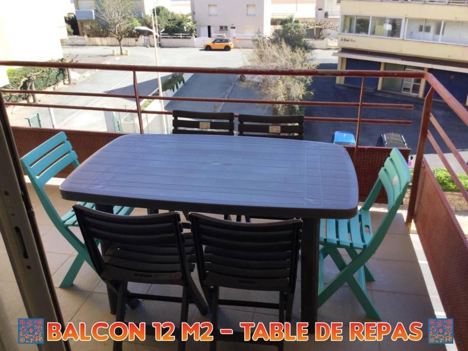 T3 Vue Mer Avec Acces A La Plage, Wifi, Clim - Dansnotreappart-Com - Вальрас-Плаж Екстер'єр фото