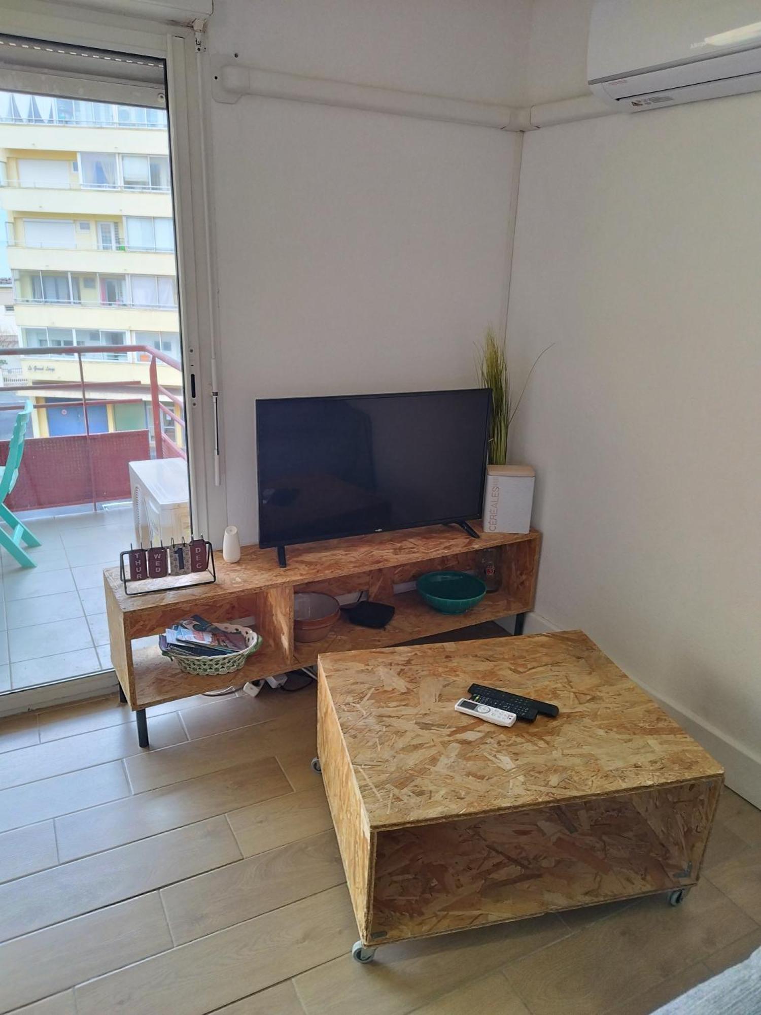 T3 Vue Mer Avec Acces A La Plage, Wifi, Clim - Dansnotreappart-Com - Вальрас-Плаж Екстер'єр фото